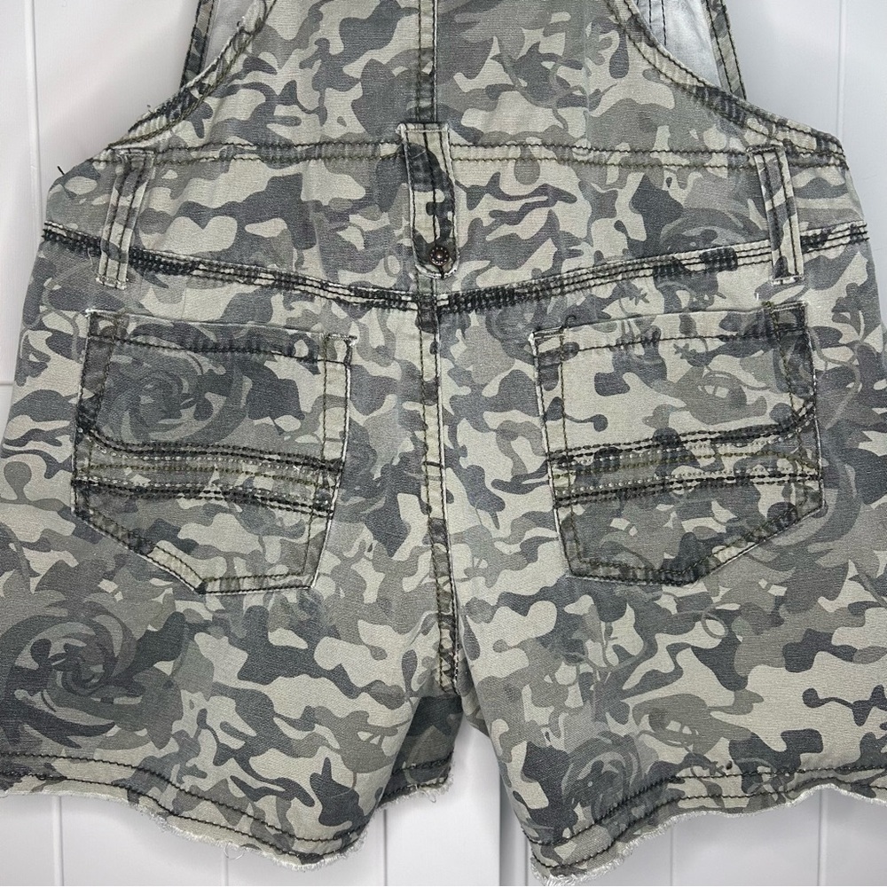 Y2K NOBO‎ Camo Short Overalls Size 3 - Picture 5 of 5